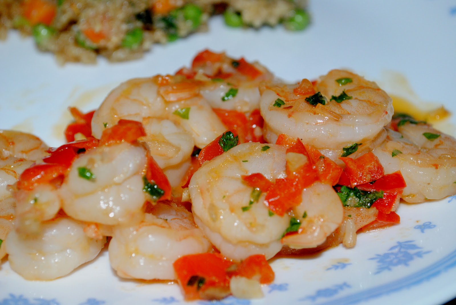 Fabulously Delicious Garlic and Red Pepper Shrimp