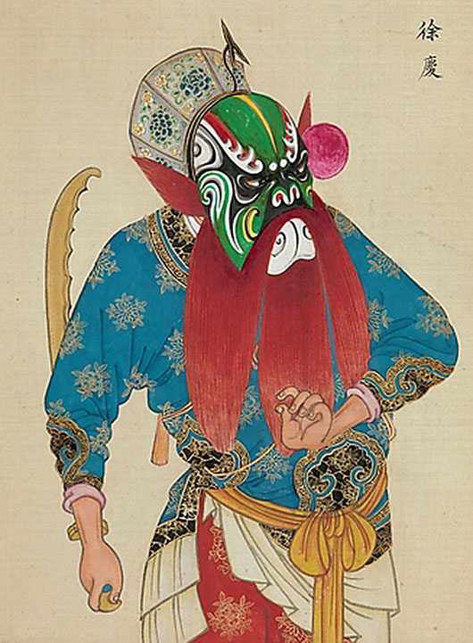 Peking Opera characters - http://www.metmuseum.org/collection/the-collection-online/search/51581