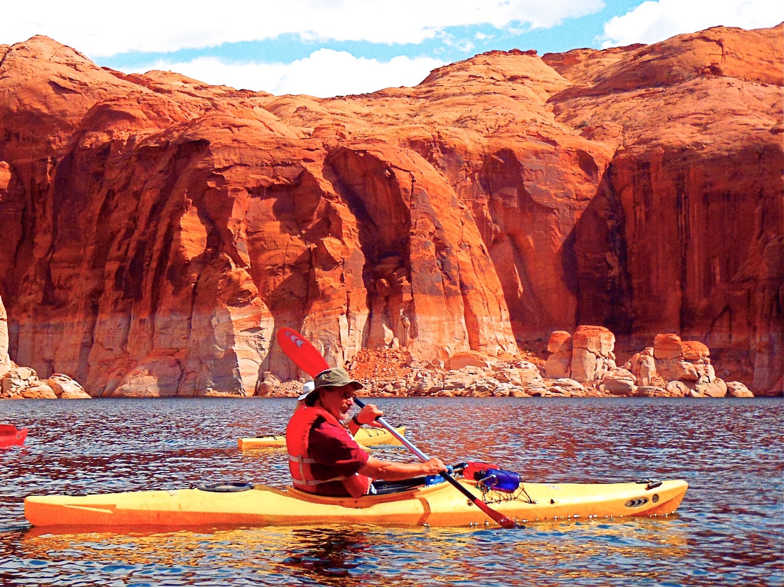 Chuck's Adventures Houseboating and Kayaking on Utah's Lake Powell