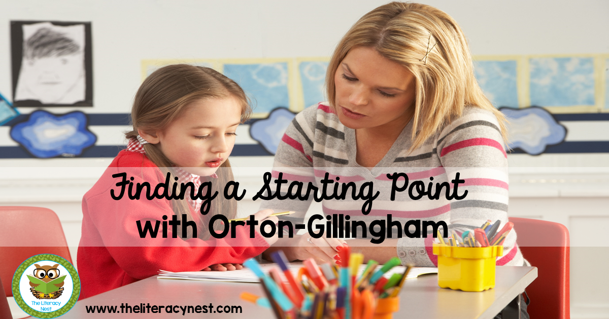 How To Find A Starting Point Using The OrtonGillingham Approach The