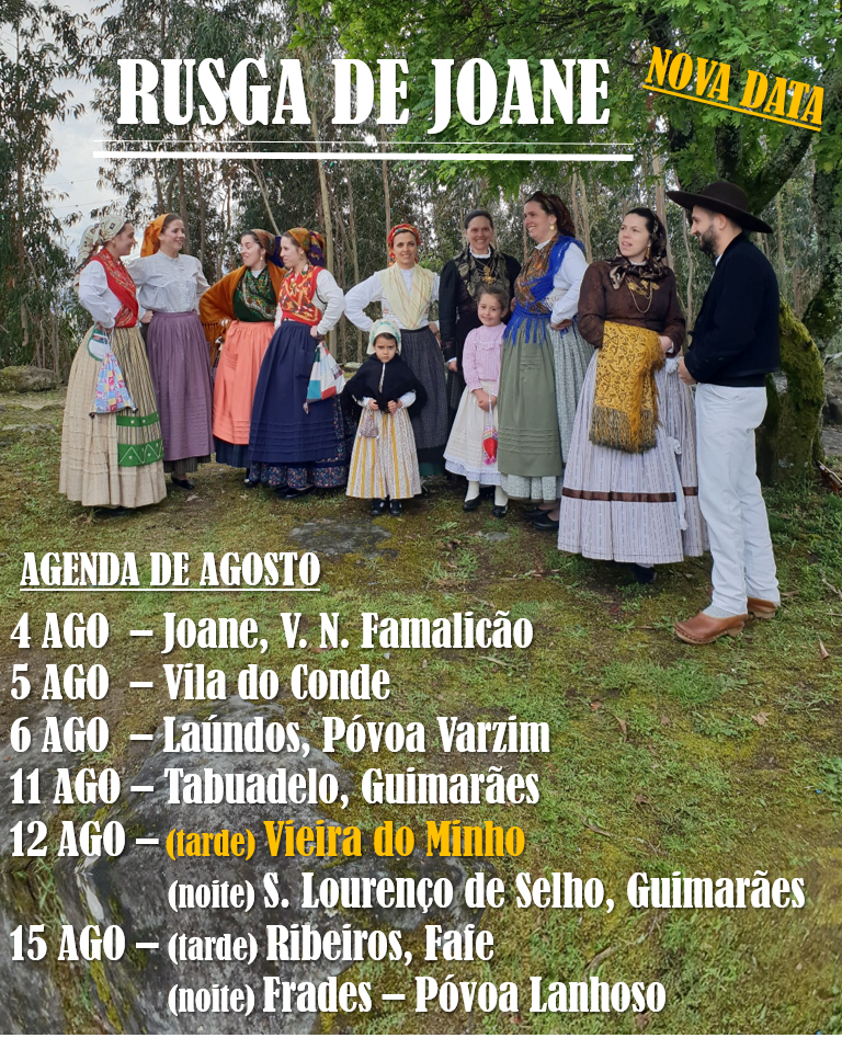 Rusga de Joane lança novo CD no dia do folclore - Notícias de Famalicão