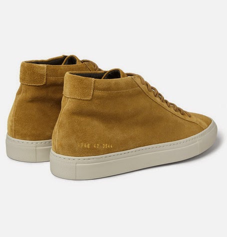 The Summer Tan That Lasts: Common Projects Original Achilles Suede High ...