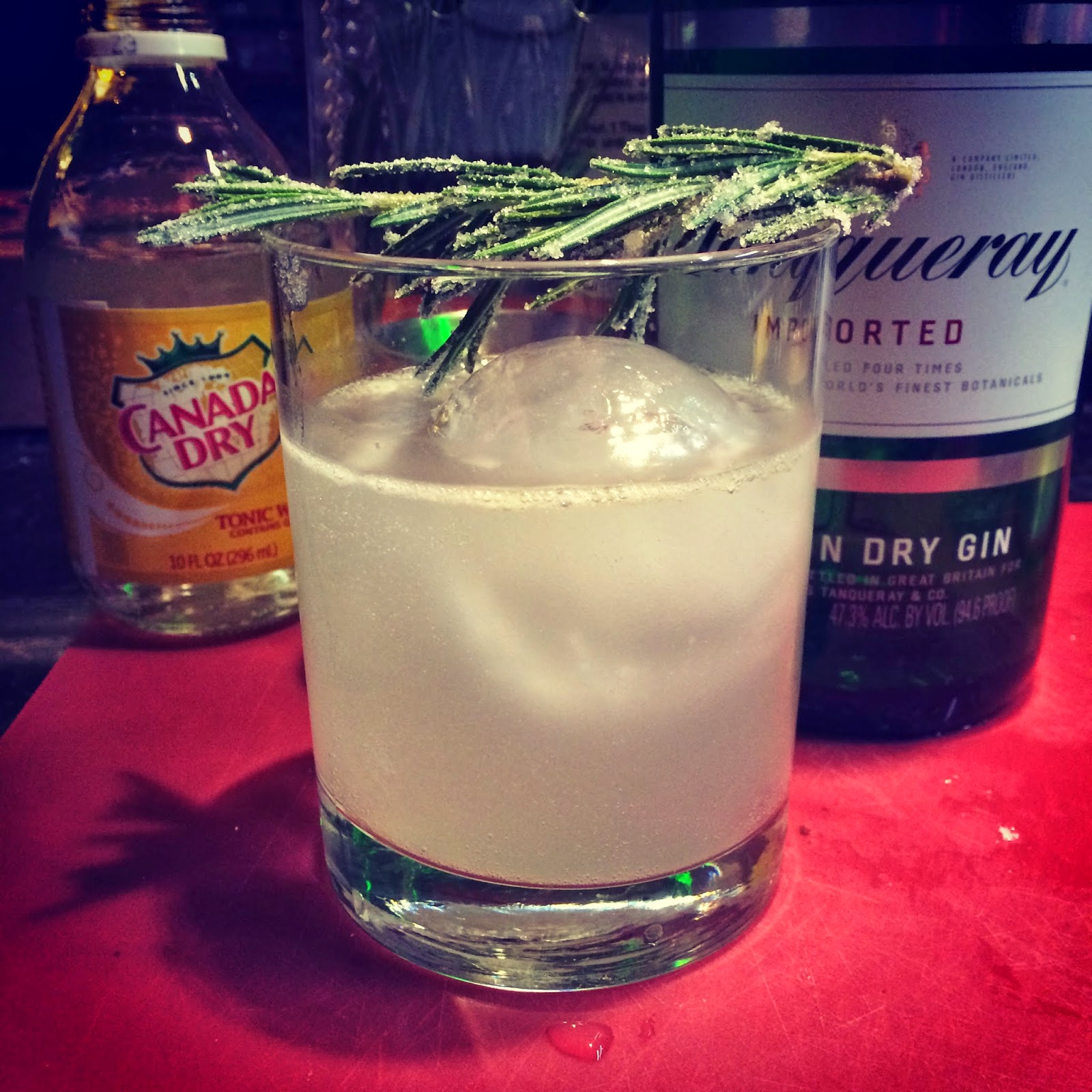 Lekker & Liquor Liquor Rosemary Gin Rickey