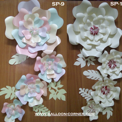 Paper Flower / Bunga Kertas New Colour (Paket Super Premium)