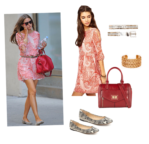 Steal her Look: Olivia Palermo's Paisley Print Dress | Viva Fashion
