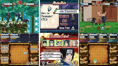 Naruto Ninja Council 3 NDS ROM Screenshots