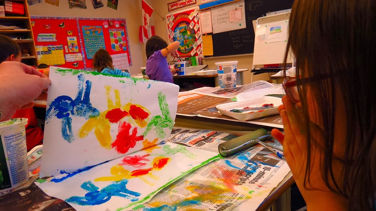 My Printmaking Journey Elementary school art Printmaking Monoprints