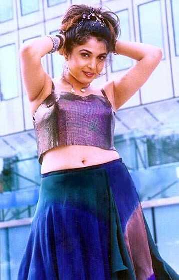 Indian Hot Actress Sexy Ramya Krishna Spicy Hot Navelcleavage And 