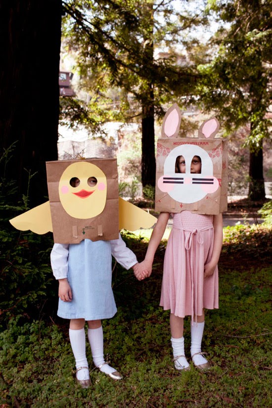 mascaras de papel para niños