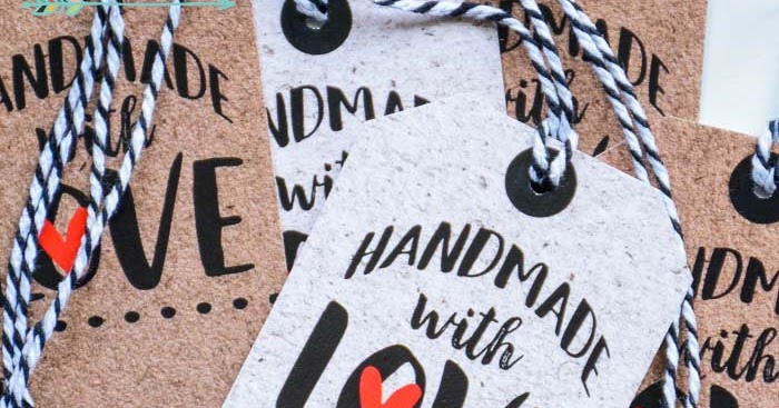 Handmade With Love Tags Printable – Cassie Smallwood