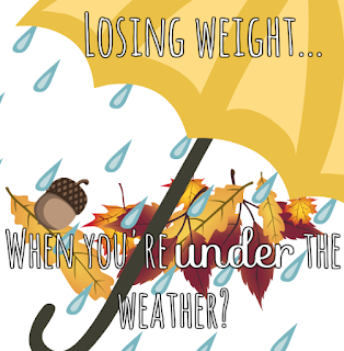 Losing weight when you're under the weather - Logo