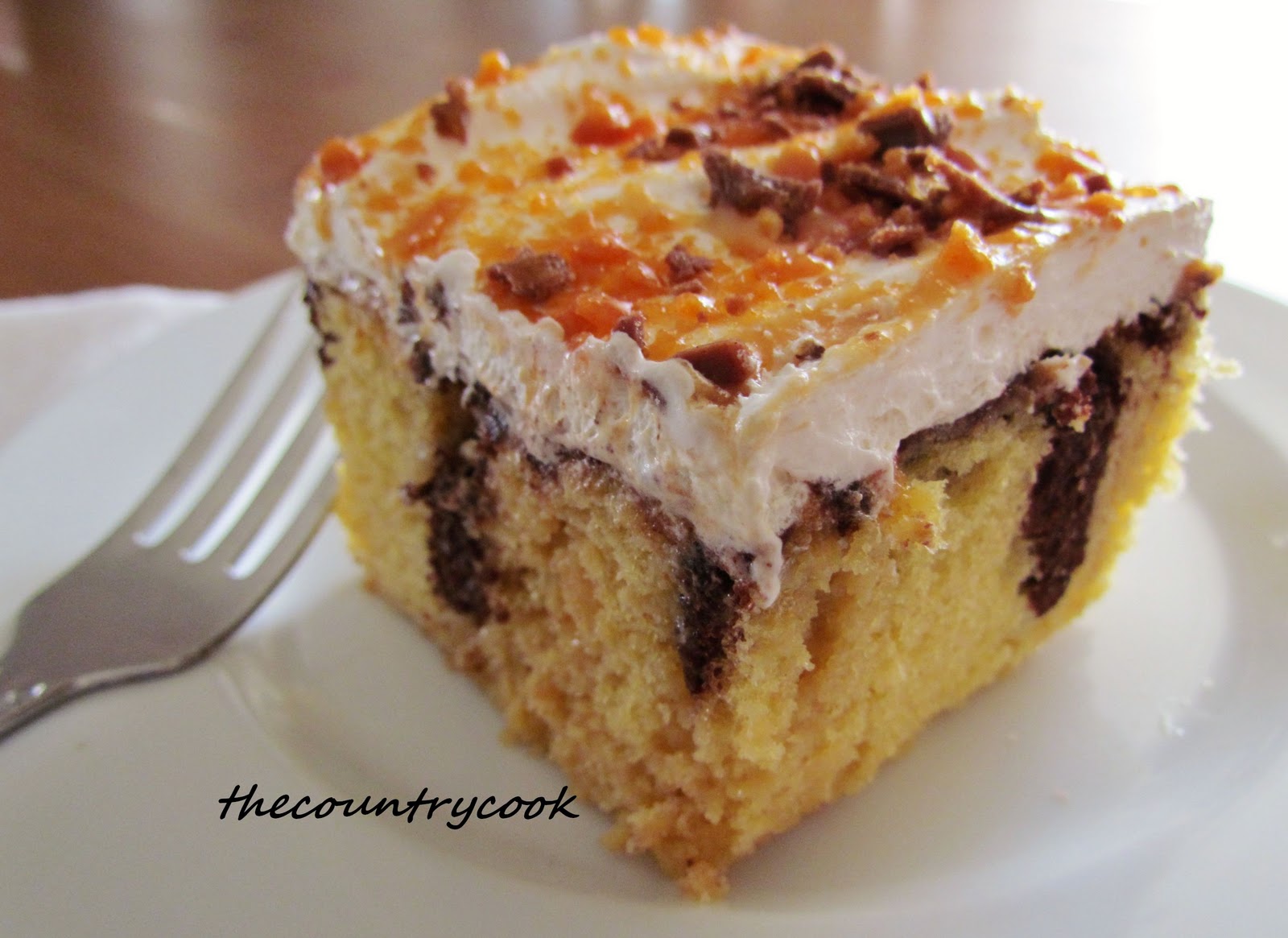 A"May"zing Recipes Butterfinger Cake