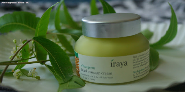 Iraya Wheatgerm Facial Massage Cream