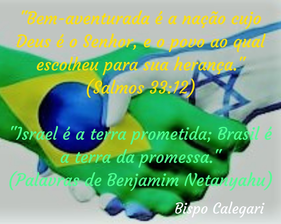 Bispo Calegari Brasil e Israel