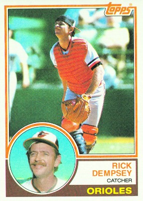 1983 Topps Blog: #138 Rick Dempsey - Balimore Orioles