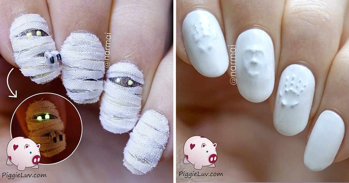 26 Inspiring Nail Designs For A Stunningly Spooky Halloween Look