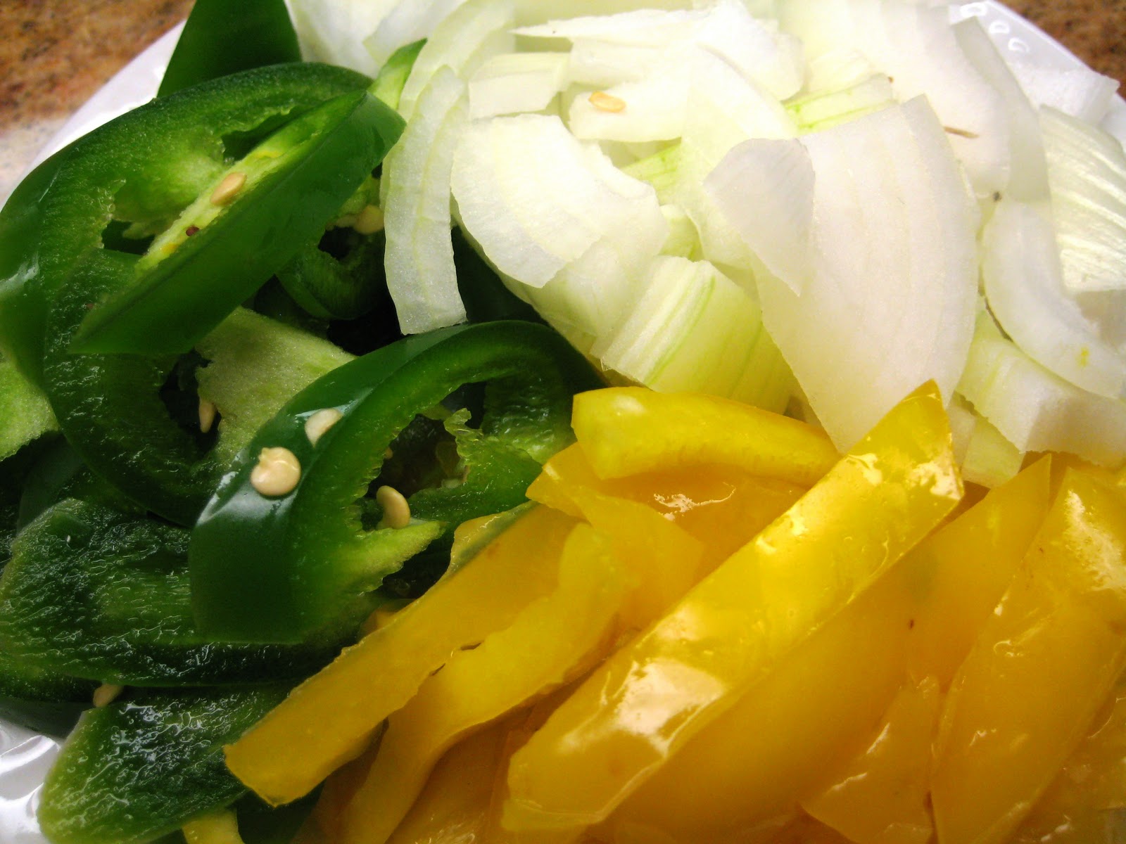 Let's eat......simple!: Stir-Fry ground chicken with mushroom and bell