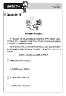 Provinha Brasil de 2014 Provinha Brasil de 2014