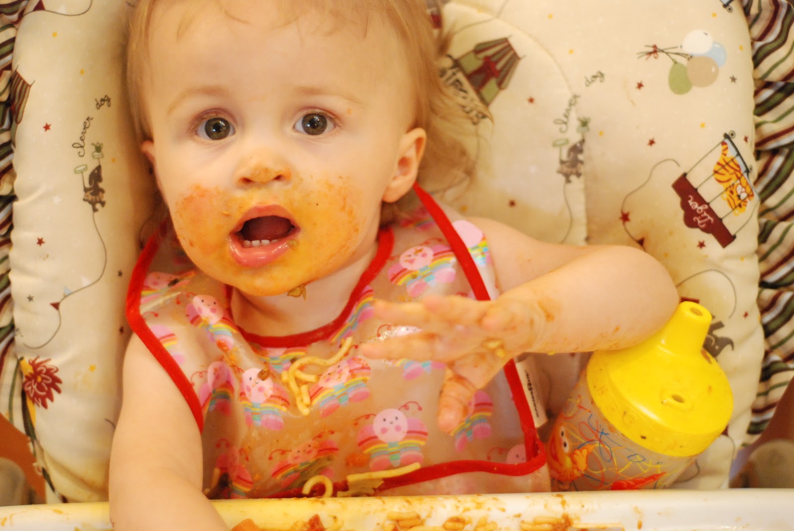 A Few of My Favorite Things...: Spaghetti Face