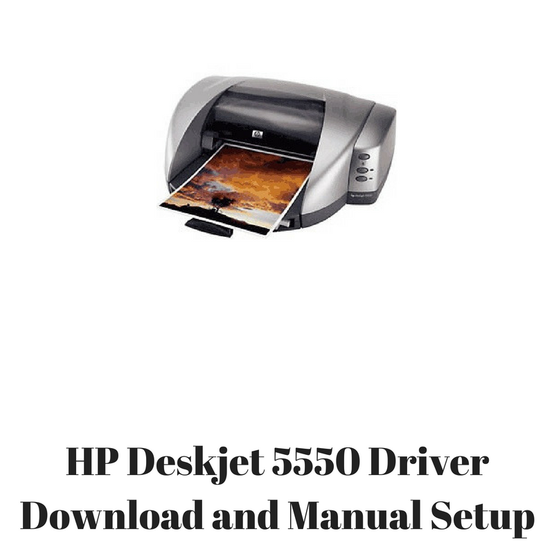hp deskjet 5550 software