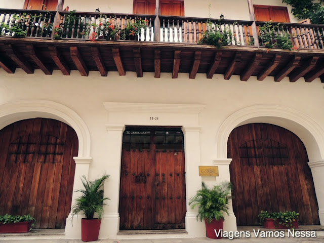 Fachada do Alfiz Hotel, centro histórico, Cartagena