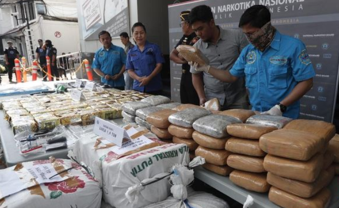 BNN Sita 250 Kg Sabu dan Ribuan Ekstasi di Bekasi Ratu JP