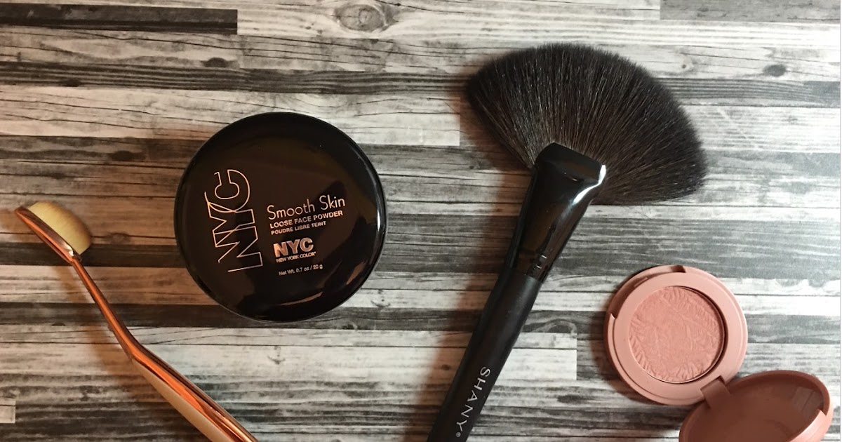 Makeup Tips and Tricks Powder Instead of Tape and Fan Brush for Blush