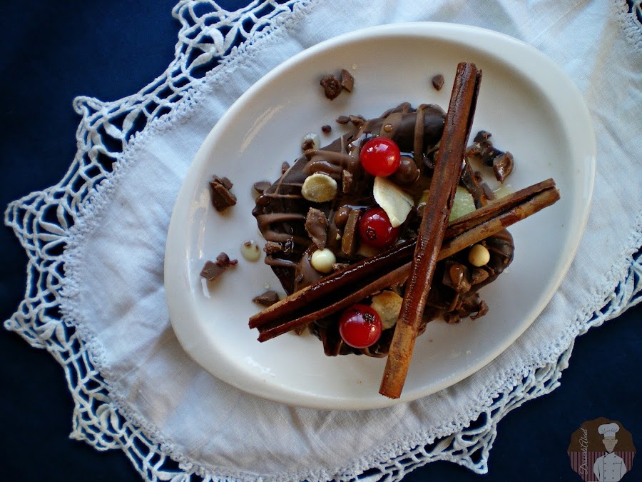 Torrijas con chocolate