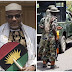 Nnamdi Kanu's brother confirms that Soldiers storm Kanu’s house again, carted away with valuables (photos)