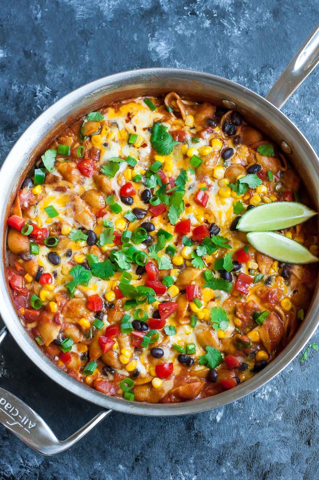 Healthy OnePot Enchilada Pasta NEWS RECIPES
