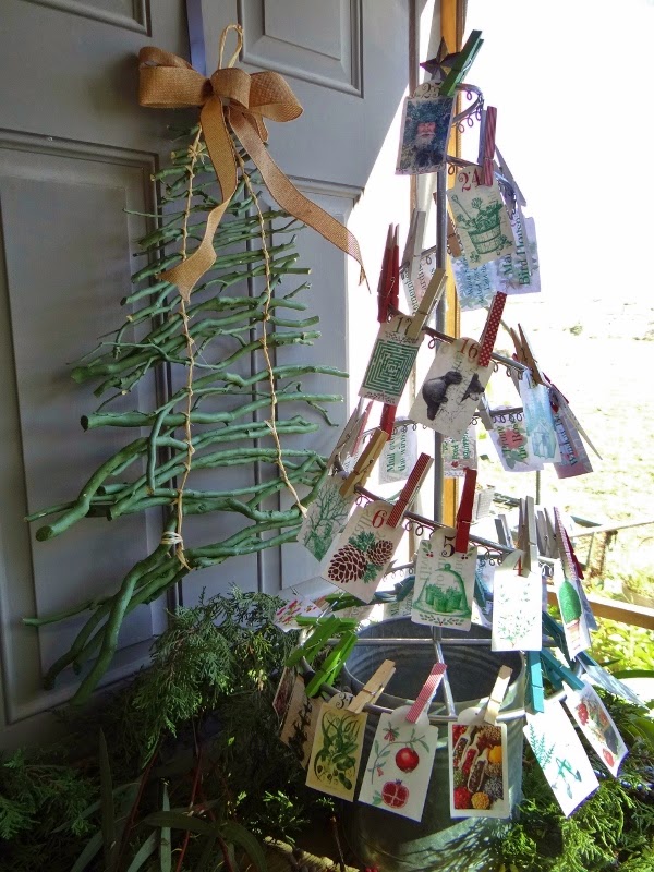 ...a quiet life... a garden advent calendar