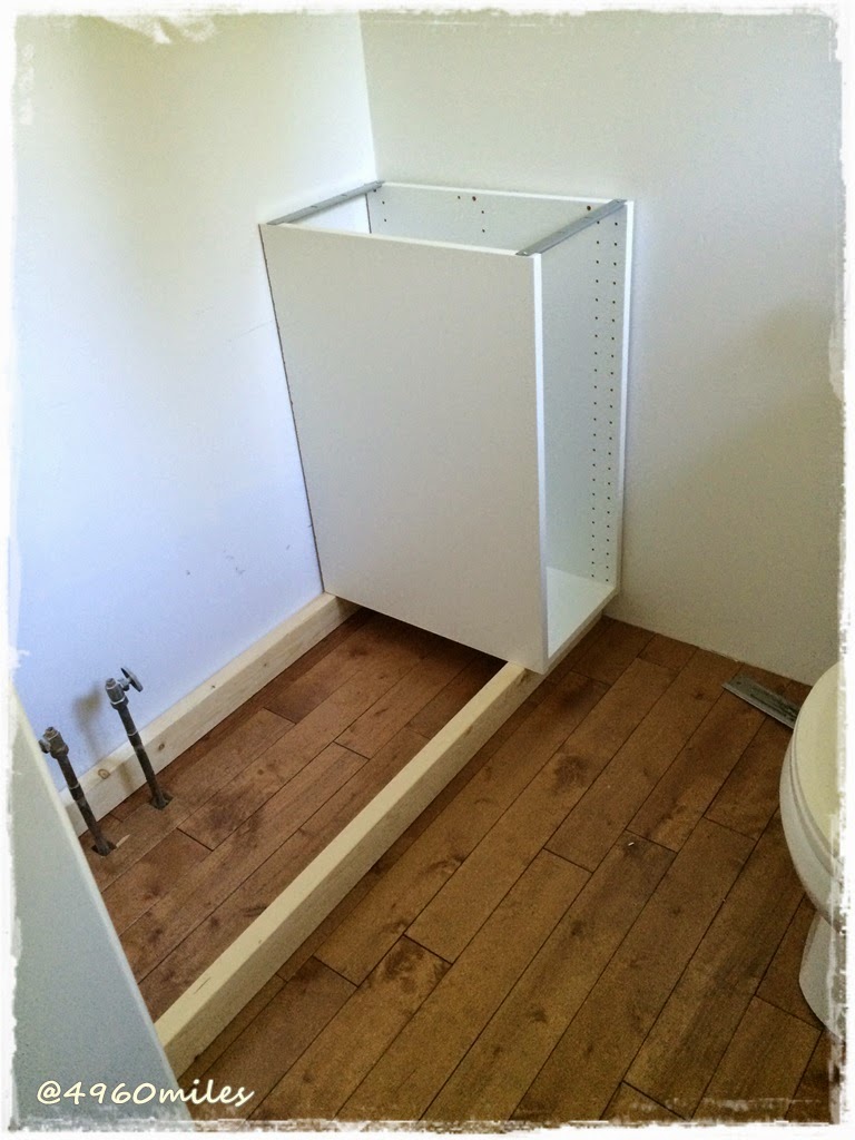 4960 Miles: Berlin - Vancouver - Denver: Das halbe Bad ist fertig