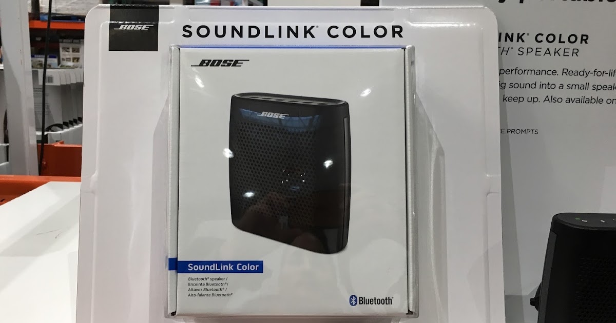 Bose SoundLink Color Bluetooth Speaker Costco Weekender