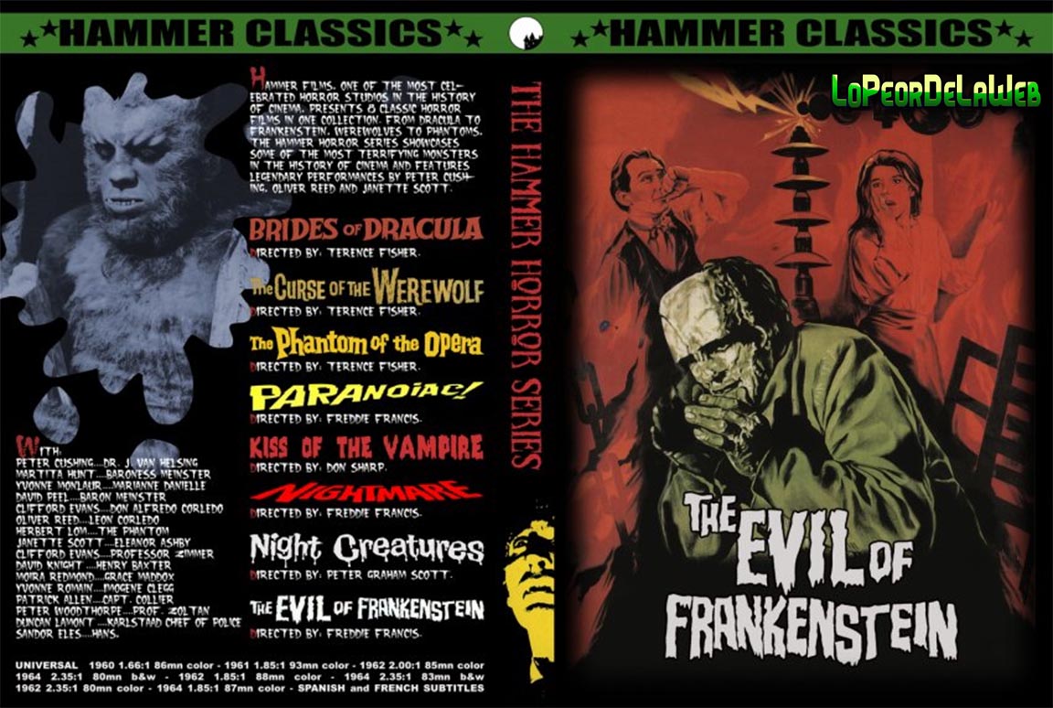 The Evil of Frankenstein (1964) [Peter Cushing] 