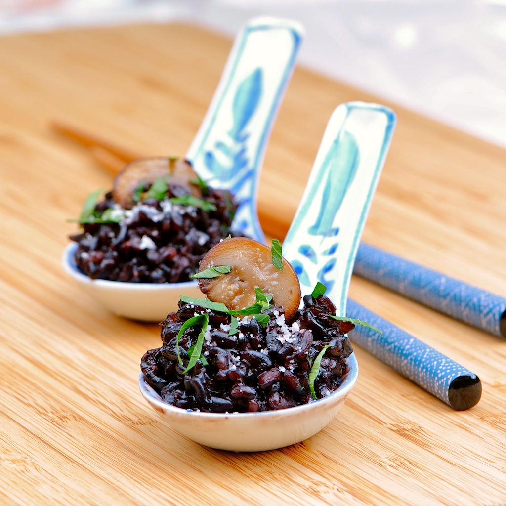 JULES FOOD...: Forbidden Rice Risotto