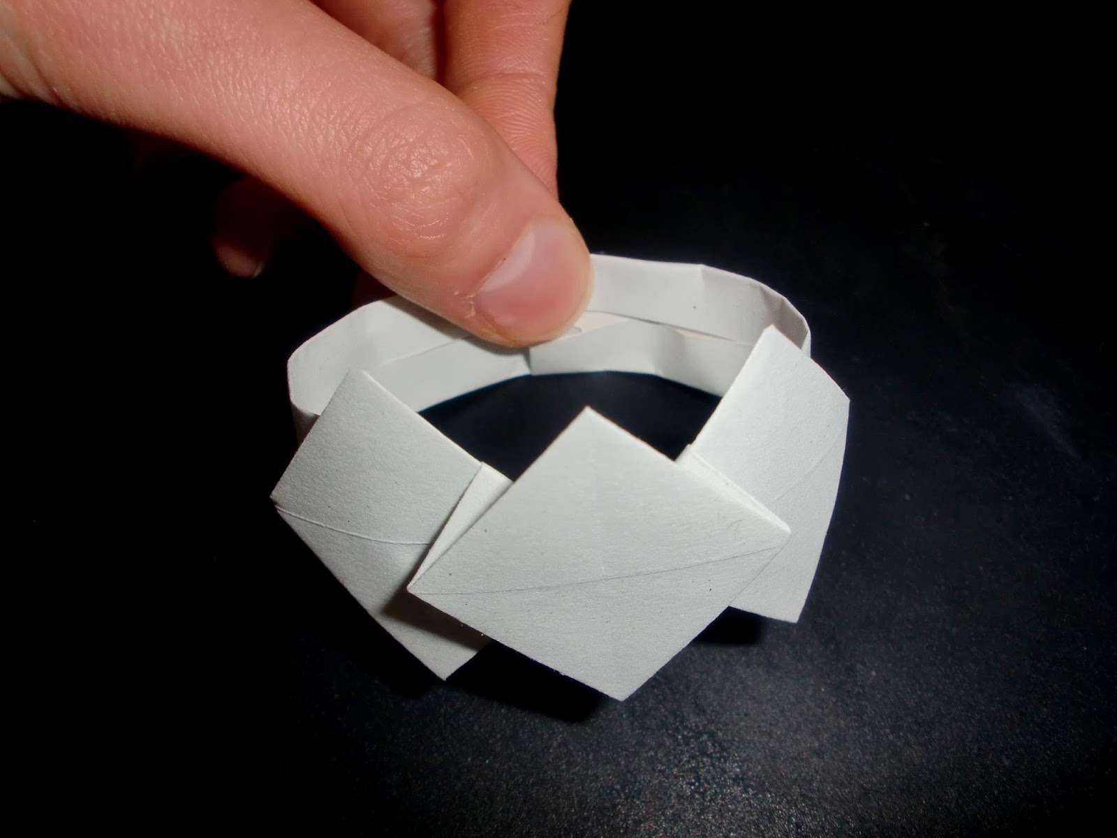 easy origami ring origami instructions art and craft ideas