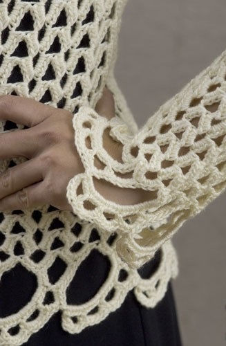 Blusas Tejidas A Crochet Manga Larga Blusas En Crochet Manga Larga