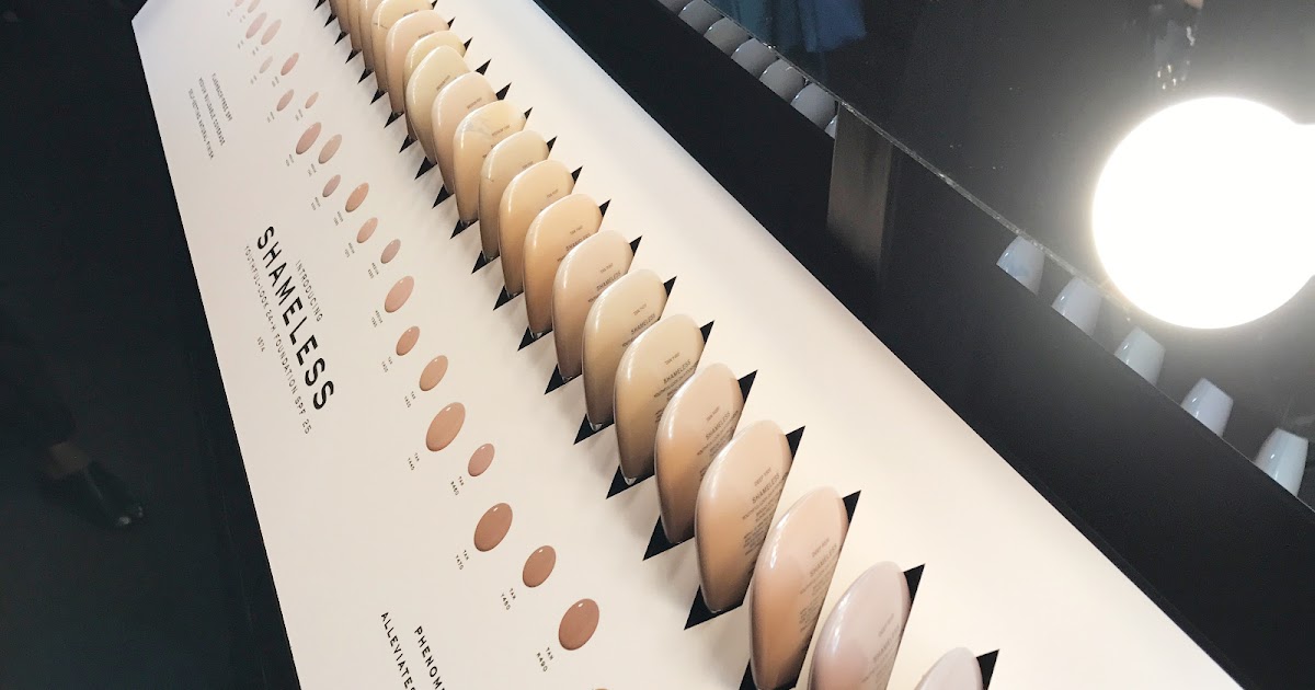 Marc Jacobs Shameless Foundation Swatches: All 29 Shades! - of Faces and  Fingers