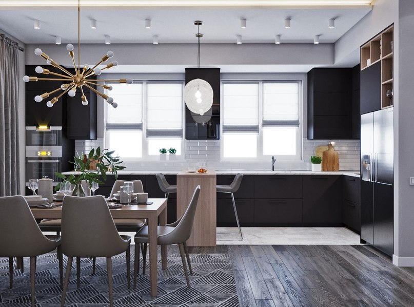 Amazing Kitchen living room design - Decor Units