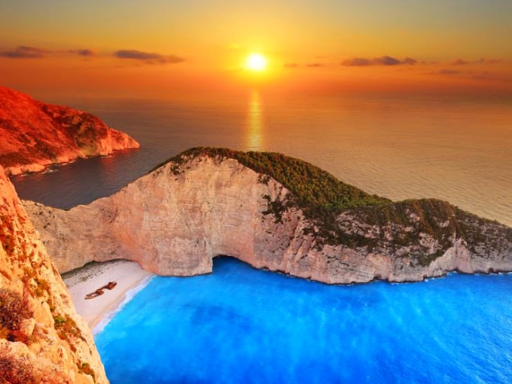 9. Navagio Beach, Zakynthos, Hellas (Greece) - Top 10 Mediterranean Destinations