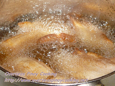 Crispy Liempo - Frying Procedure Crispy Liempo - Frying Procedure