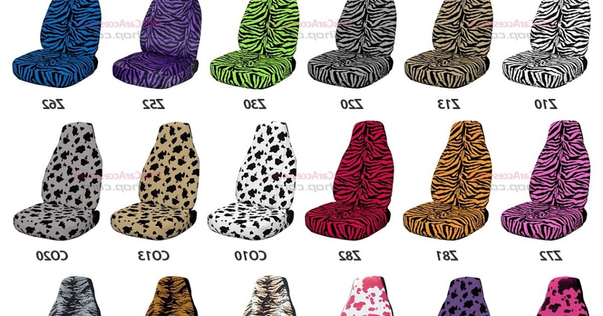 Checkered Car Seat Covers