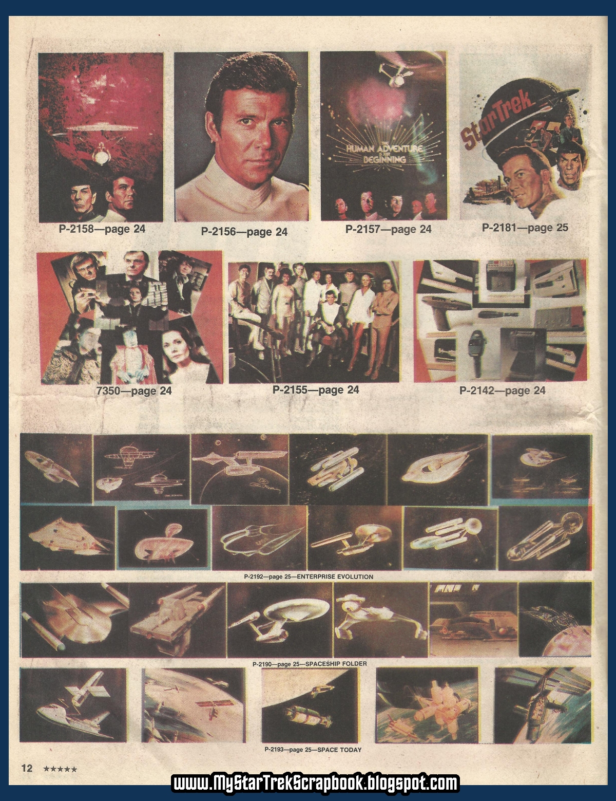 My Star Trek Scrapbook 1983 Lincoln Enterprises Catalog