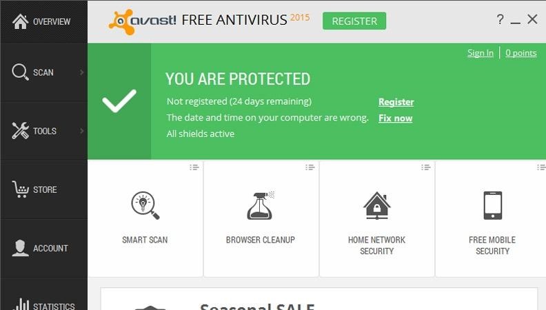 avast free antivirus 2017 for windows 7