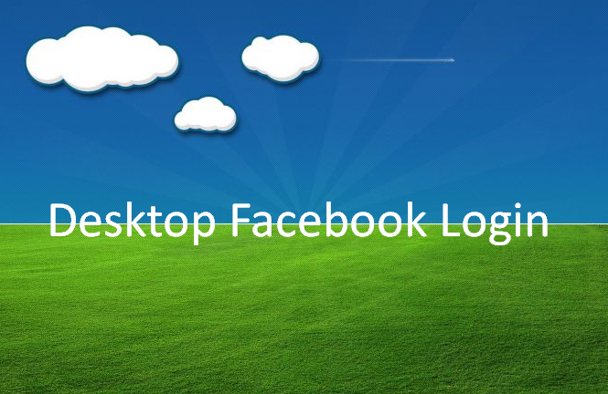 Facebook desktop login