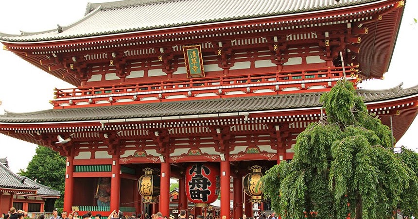 Путешествуйте вместе с Tasty Facts: Буддистский храм Асакуса Каннон в Токио