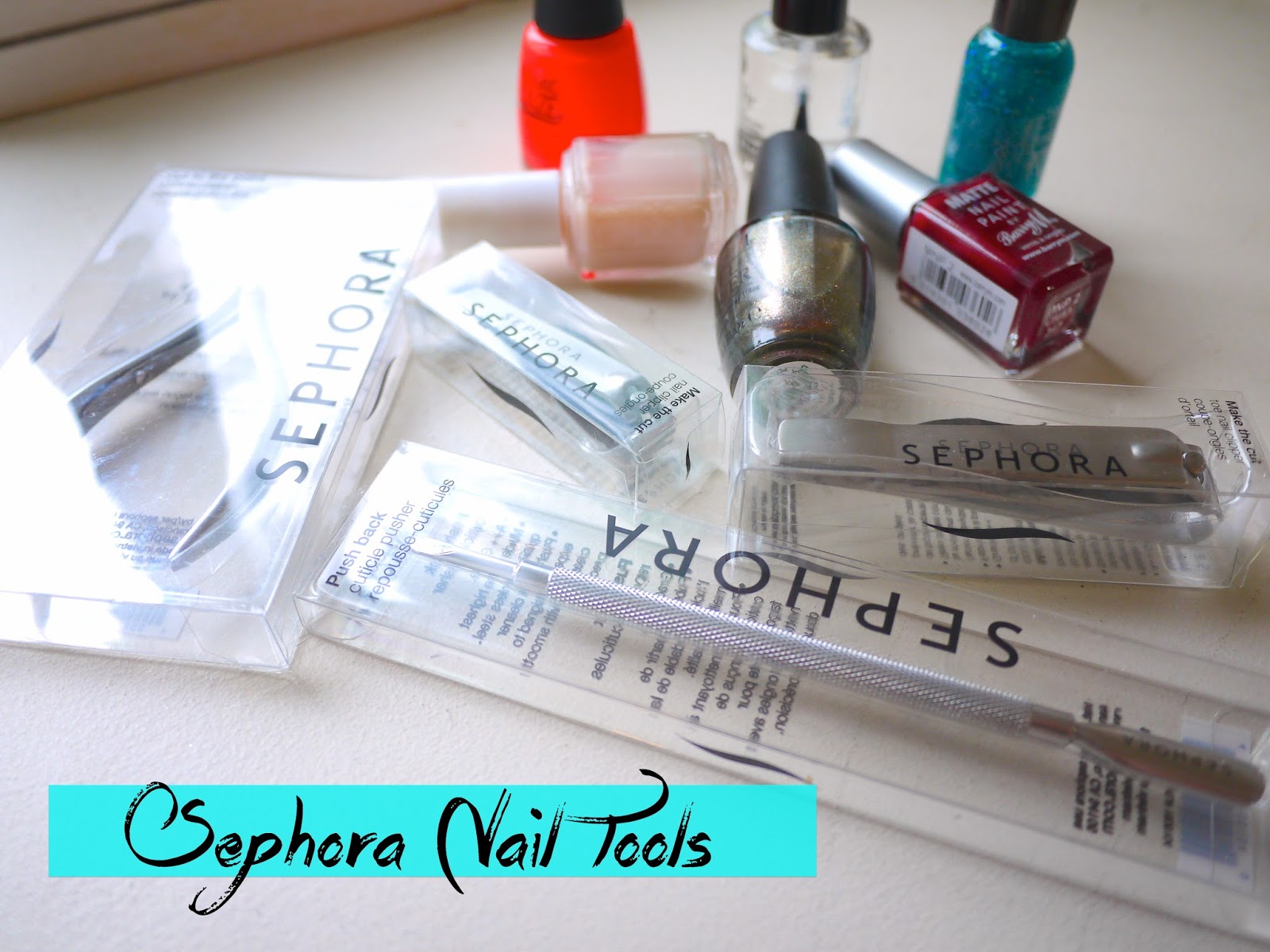 sephora nail and manicure tools review