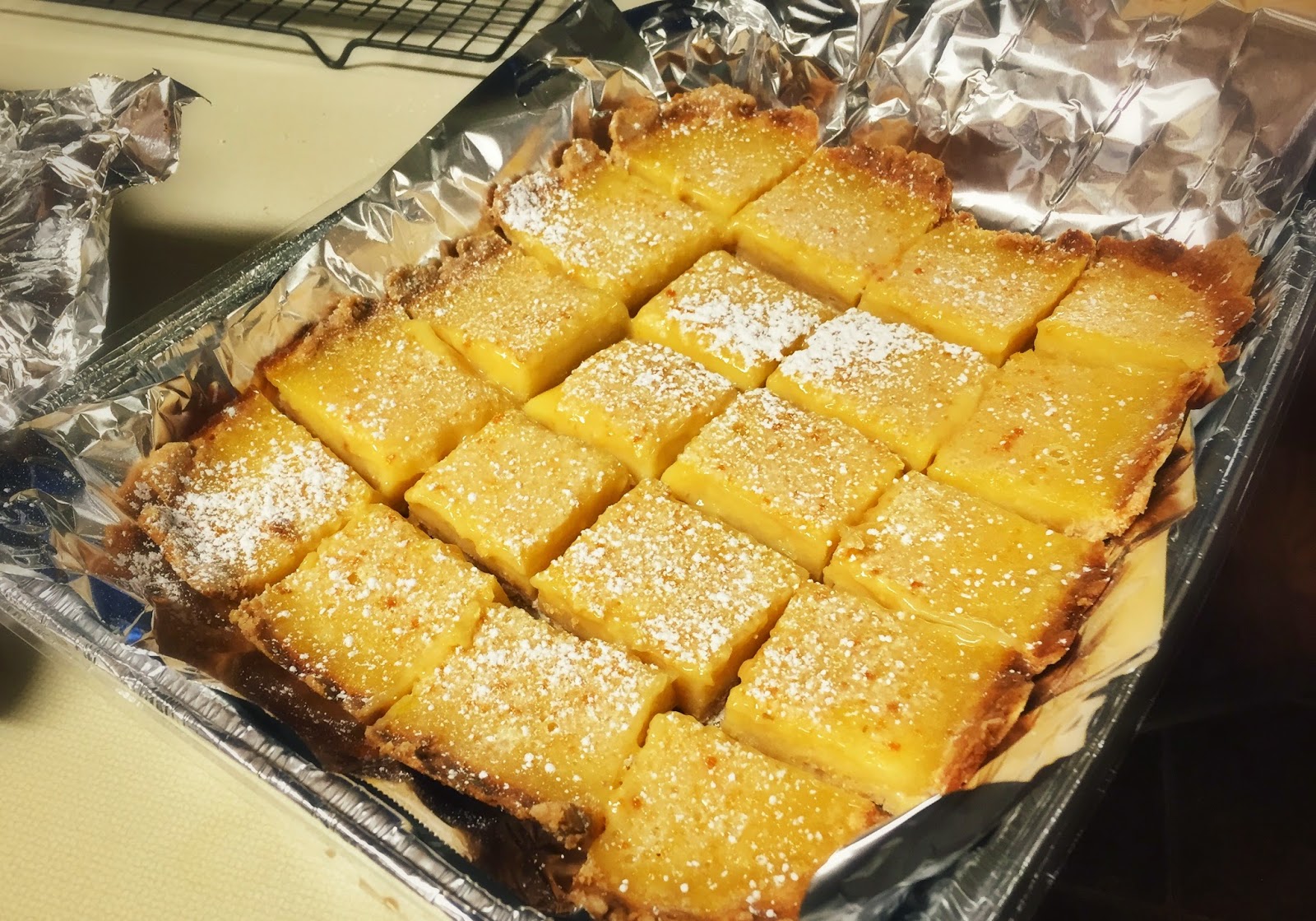 eats by elise Grapefruit Shortbread Bars