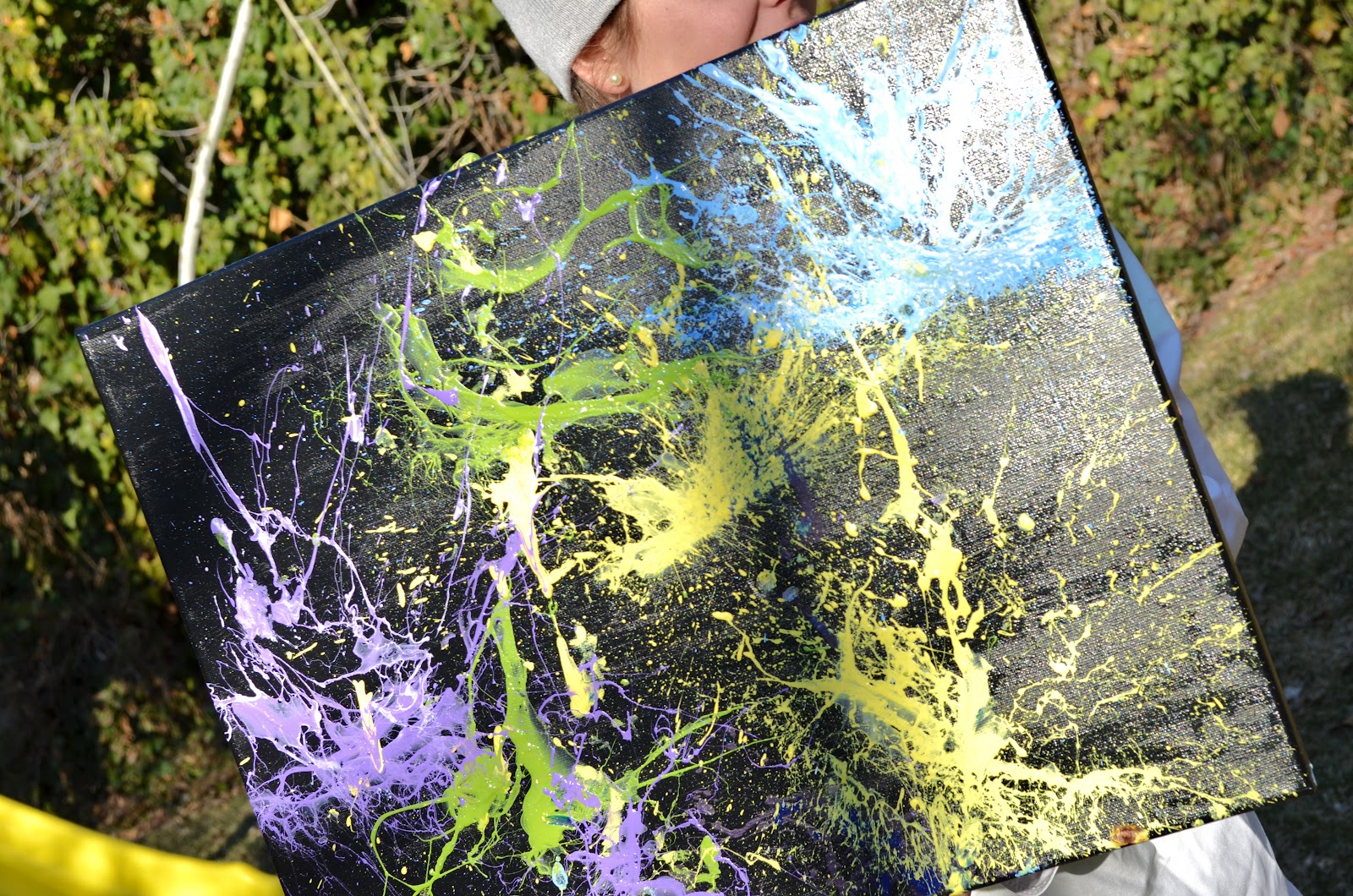 Painting with Balloons and Darts
