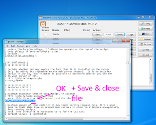 Install PivotX 2.3.11 PHP blog on Windows XAMPP tutorial 7